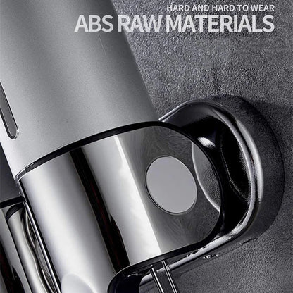 Elevate Your Bathroom with Our Stylish Wall-Mount Soap Dispenser – Available in Single, Double, or Triple 500ml Options for Soap, Shampoo, and Gel