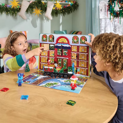 Magical Magnetic Santa Claus Train Advent Calendar - 24 Days of Joyful Surprises and Festive Fun!