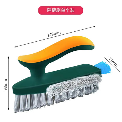 Transform Your Cleaning Routine with the 2-in-1 Floor Scrub Brush - Effortless Cleaning for Tiles and Kitchens!
