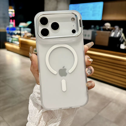 Elevate Your iPhone Experience with the Sleek Matte Translucent Magnetic Case - Perfect for MagSafe Charging and Ultimate Protection!