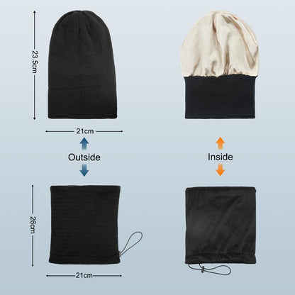Get Cozy with Viyawise: Buy 1 Ultra Soft Satin Lined Beanie Hat, Get 1 Free Neck Gaiter – Perfect for Style, Comfort, and Outdoor Adventures!