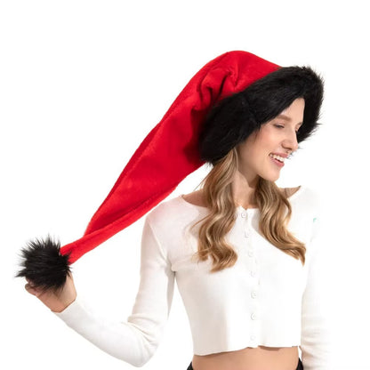 Cozy Extra Long Santa Hats for Kids and Adults - Soft, Plush, and Perfect for Holiday Cheer!