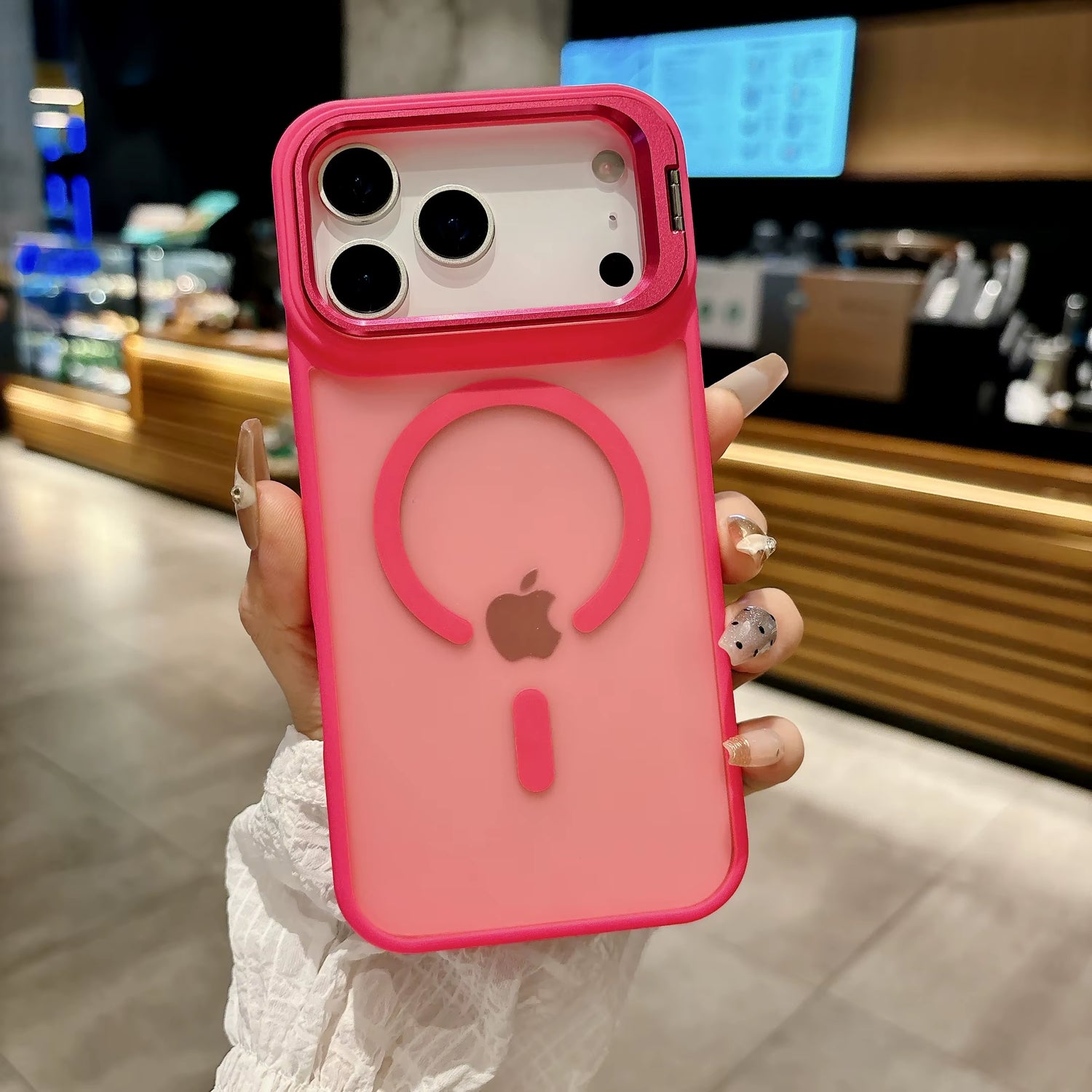 Elevate Your iPhone Experience with the Sleek Matte Translucent Magnetic Case - Perfect for MagSafe Charging and Ultimate Protection!