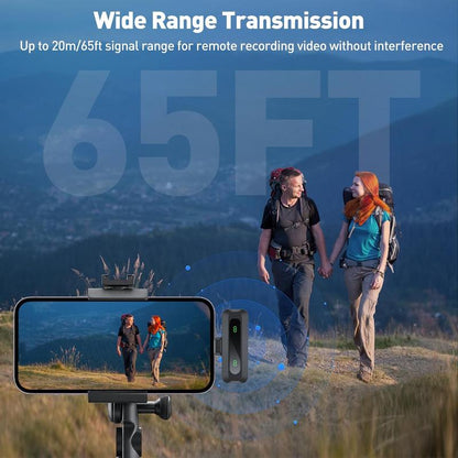 Elevate Your Audio Experience with the HITOZON Wireless Lavalier Microphone - Perfect for Video, Teaching, Interviews, and More!